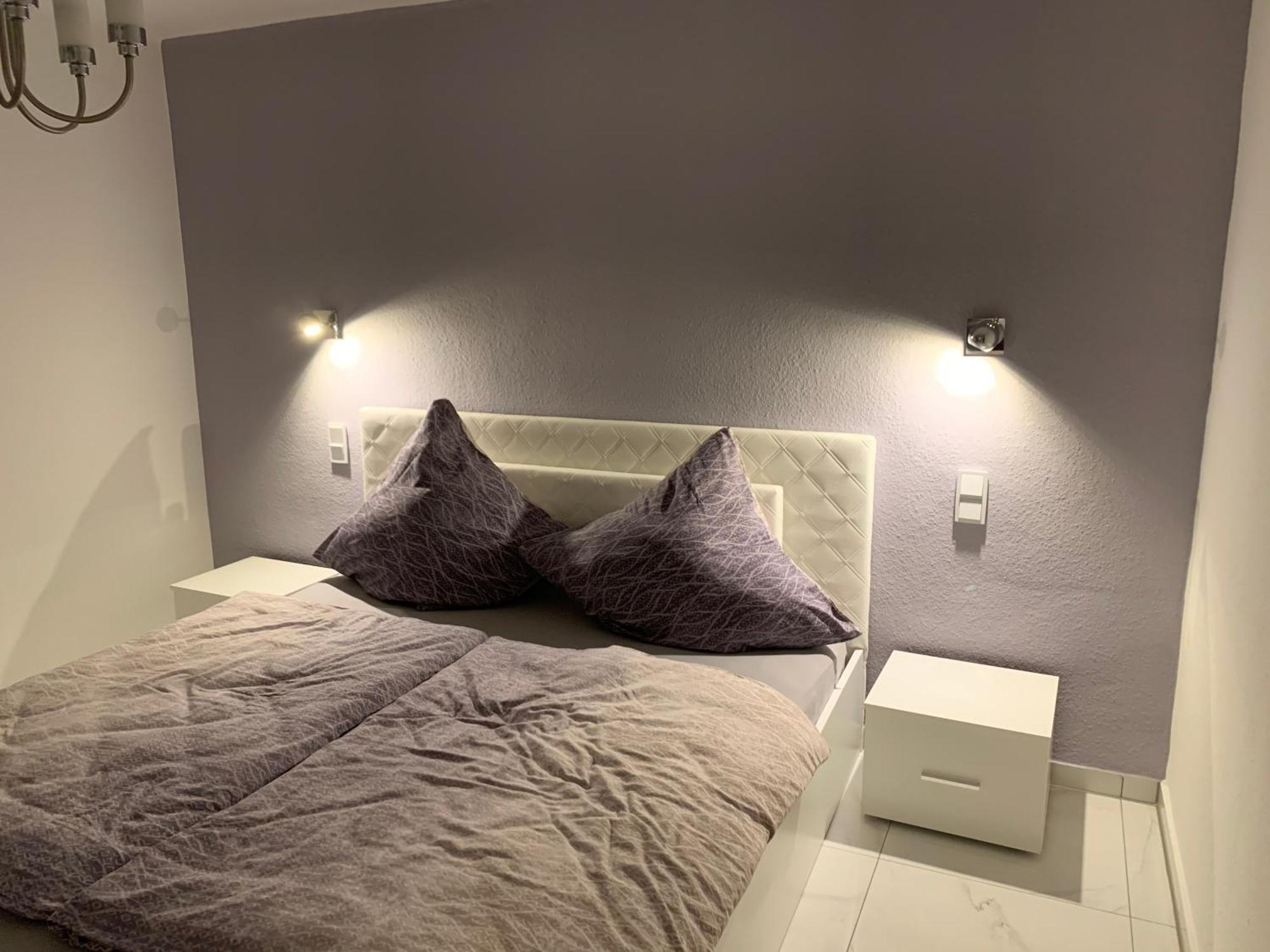 Moderne 2 Zimmer Wohnung Mit Vollausstattung Ketsch Bagian luar foto